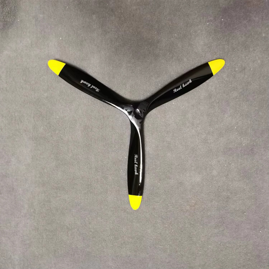Real Hawk Propeller für RC-Gas Flugzeug Modell, Buchenholz, 1 Stück - Bild 1