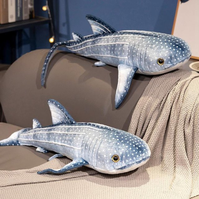 Walhai Fisch Plüschtier Puppe, Grau, ab 0 Jahren - Bild 1