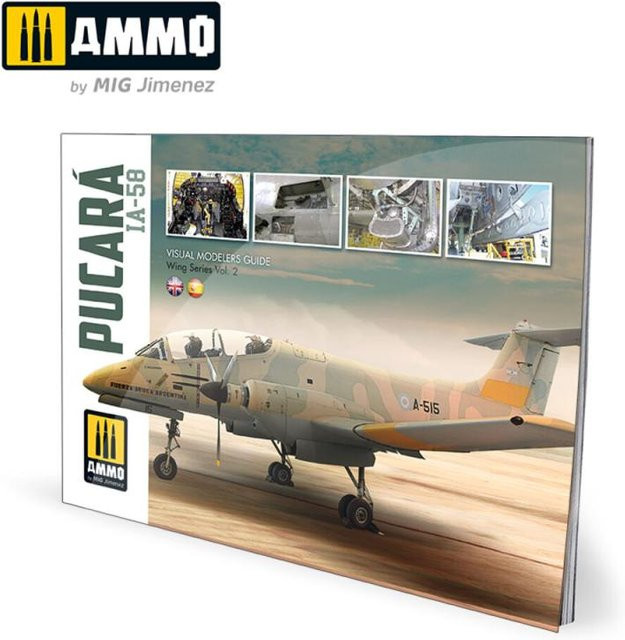 AMMO by MIG Jimenez IA-58 PucarÃ¡ - Visual Modelers Guide (English, Castellano) - Bild 1