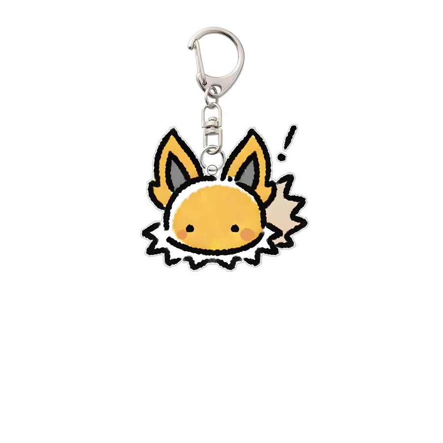 Keeppley Eeveelutions Familie Acryl-Schlüsselanhänger, Unisex - Bild 2