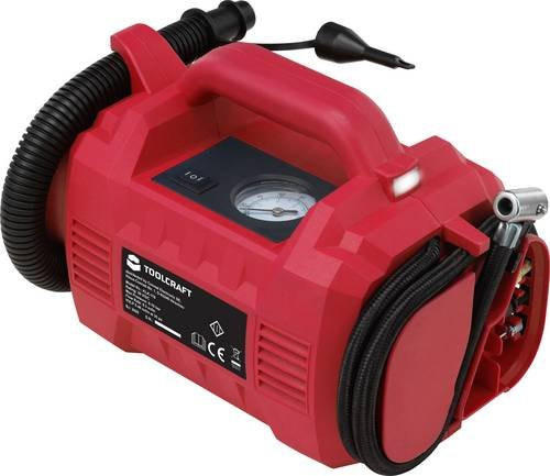 TOOLCRAFT Akku-Kompressor KLK-118 / TAWB-200 in Rot - Bild 1