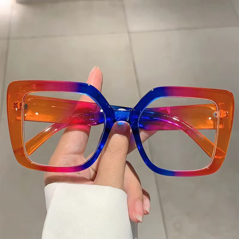 KAMMPT Korrektionsbrille, quadratisch, Vollrand, Kunststoff, mehrfarbig, Damen - Bild 1