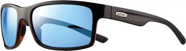 Revo Crawler Sonnenbrille, Vollrand, Square, Kunststoff, Black, Blue, Herren - Bild 1