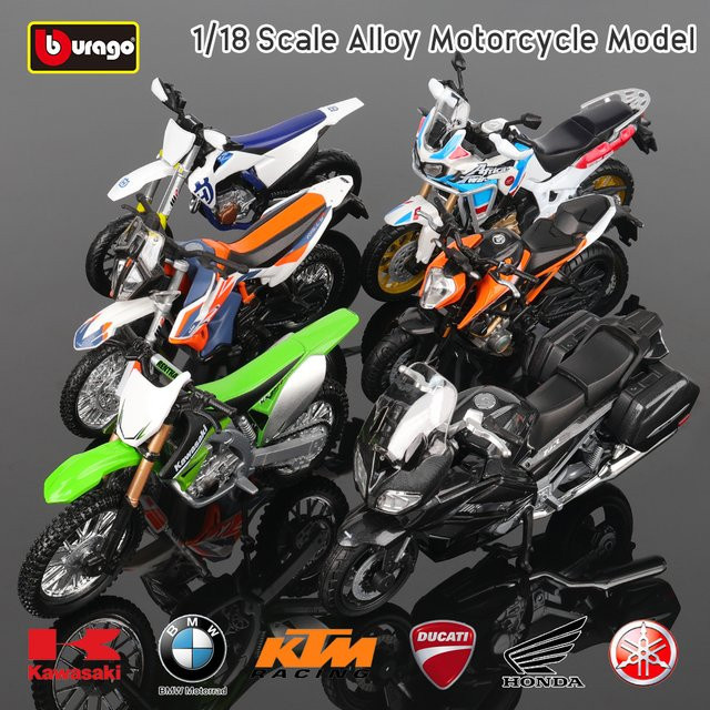 Bburago KTM, Motorrad Modell, 1:18, Metall - Bild 1