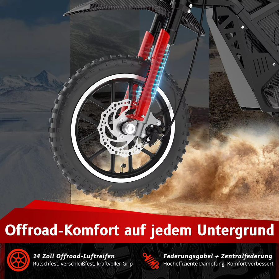 HITWAY Elektrisches Kindermotorrad HT100, ab 6 Jahren - Bild 5