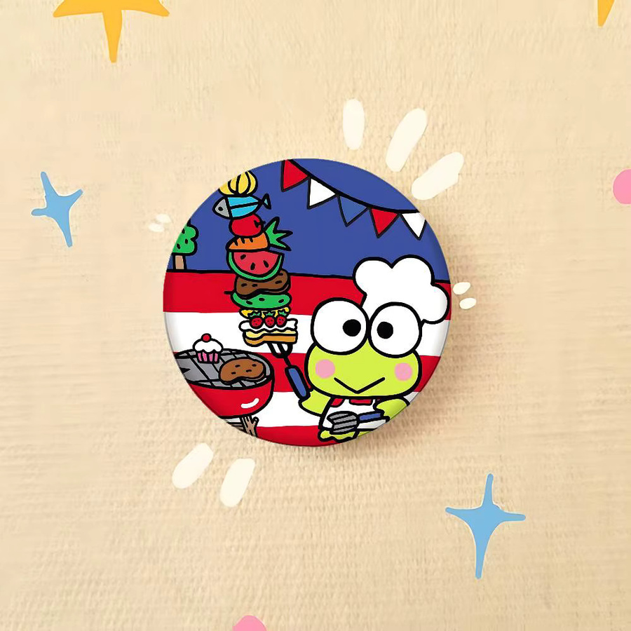 Bilibili Brosche, K-Keroppis, Kinder - Bild 4