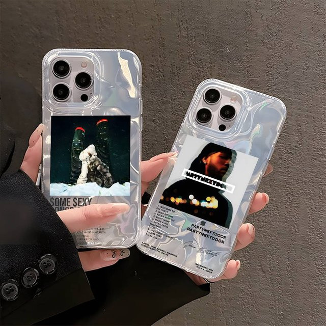 P-Partynextdoor Rapper Handyhülle für iPhone 16 15 14 13 Plus Pro Max in Bunt und Transparent mit glänzender Satin-Oberfläche - Bild 1