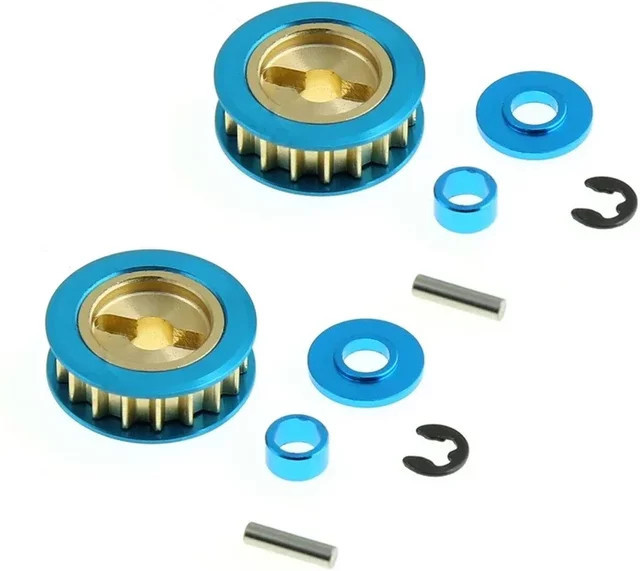 Tamiya Metallriemenscheibe 18T, Zubehör, 1/10 Maßstab - Bild 1