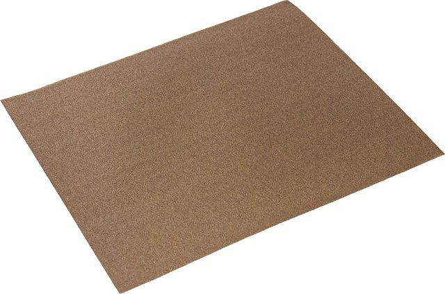 LUX-TOOLS Holz-Schleifpapier K120 für Handarbeiten in Braun - Bild 1