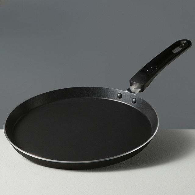 COOKER KING Antihaft-Pfannkuchenpfanne für Crêpes und Eier, Schwarz, Durchmesser: 20,0 cm - Bild 1