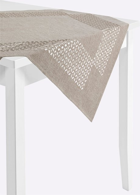 Tischdecke Heine in Beige aus 100% Polyester, Breite: 140 cm, Höhe: 40 cm - Bild 1