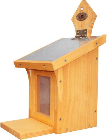HABAU Eichhörnchen-Futterstation in Braun - Bild 1