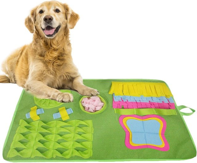 Binchi Outdoor Equipment Hunde-Puzzle-Spielzeug, Schnüffelteppich, Futterkissen, Welpen-Trainingsmatte - Bild 1
