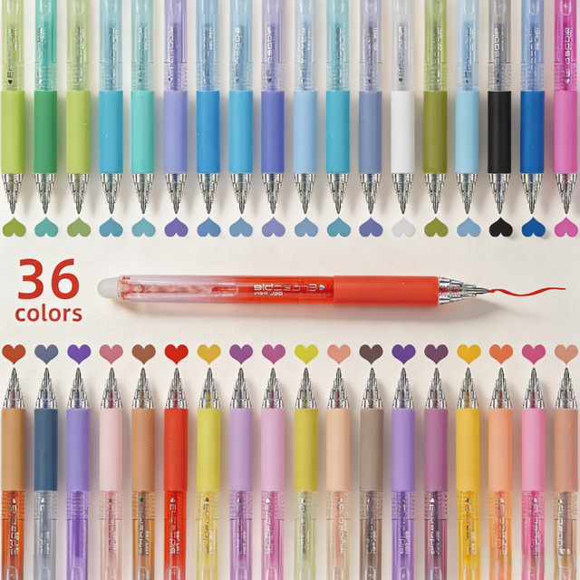 Radierbare Gelstifte in Multicolour mit 0,7 mm Schriftdicke für Schule und Büro - Bild 1