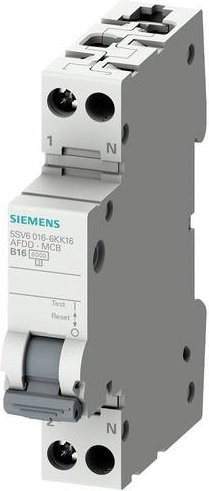 Siemens 5SV6016-6KK40 Brandschutzschalter RCBO in Grau - Bild 1