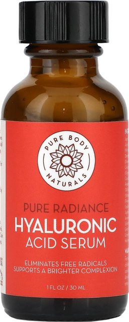 Pure Body Naturals Hyaluronsäure-Serum, 30 ml, Gesicht - Bild 1
