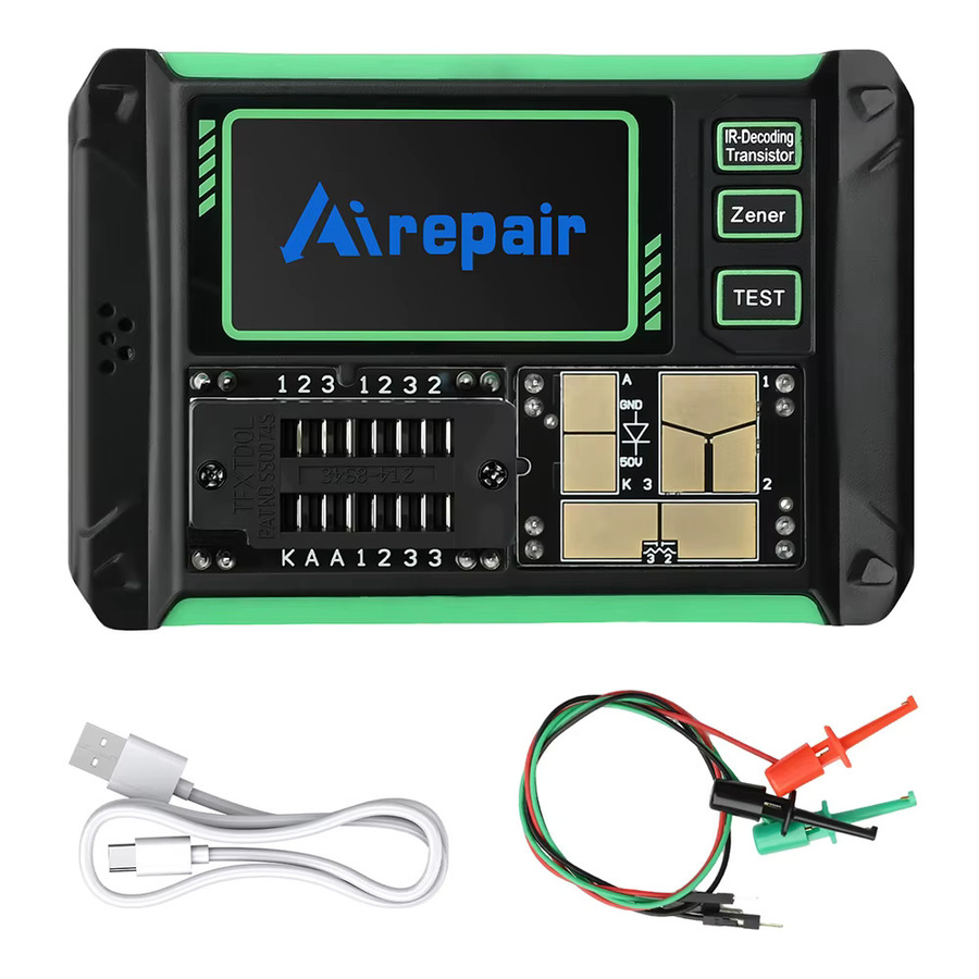 Gaqqee LCR-AR1 Transistortester Multifunktions-Multimeter in Schwarz - Bild 3