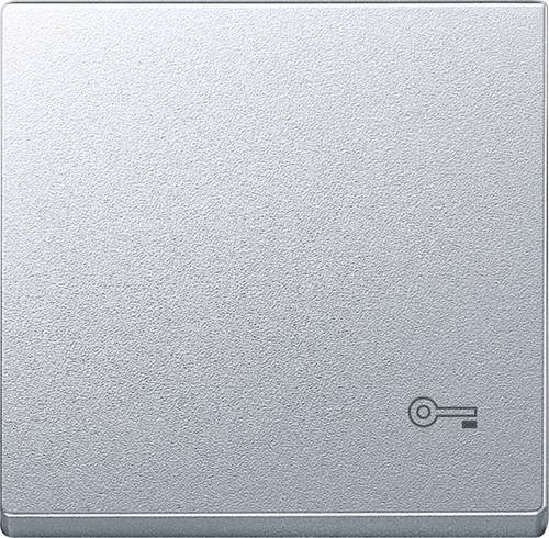 Merten Abdeckung Wechselschalter System M in Aluminium Silber MEG3303-0460 - Bild 1