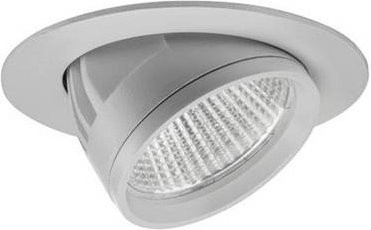 Brumberg LED-Deckenstrahler 88276164DA, rund, dimmbar und verstellbar, Silber/Weiß - Bild 1