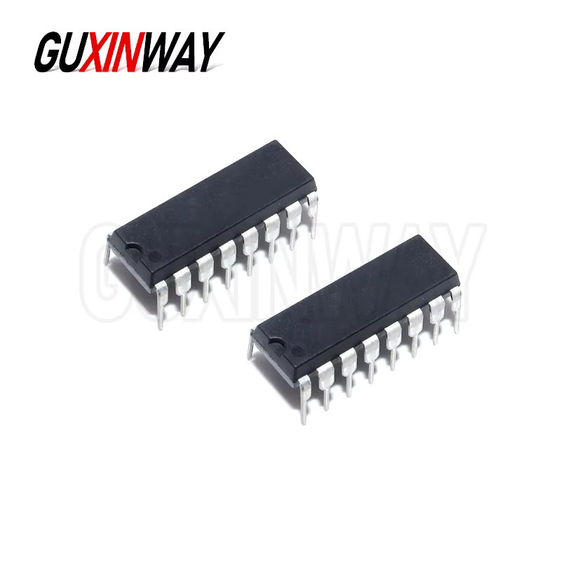 GUXINWAY 10er Set DIP-16 integrierte Schaltkreise CD2399 CD4043BE CD4046BE CD4050BE CD4053BE in Schwarz - Bild 2