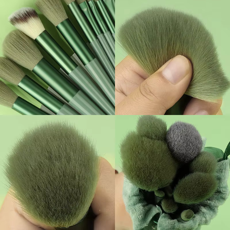 RUNTOIN Make-up-Pinsel-Set, 13-teilig, Unisex - Bild 3