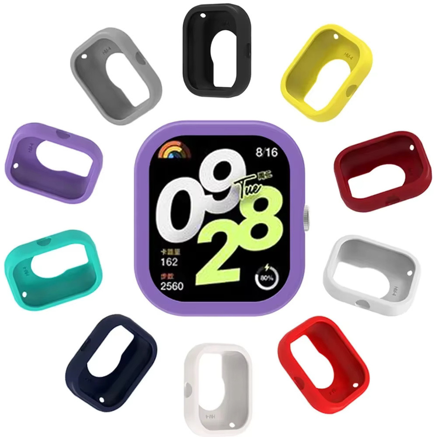 CAOWTAN Schutzhülle für Redmi Watch 5, Silikon, midnight blue - Bild 2