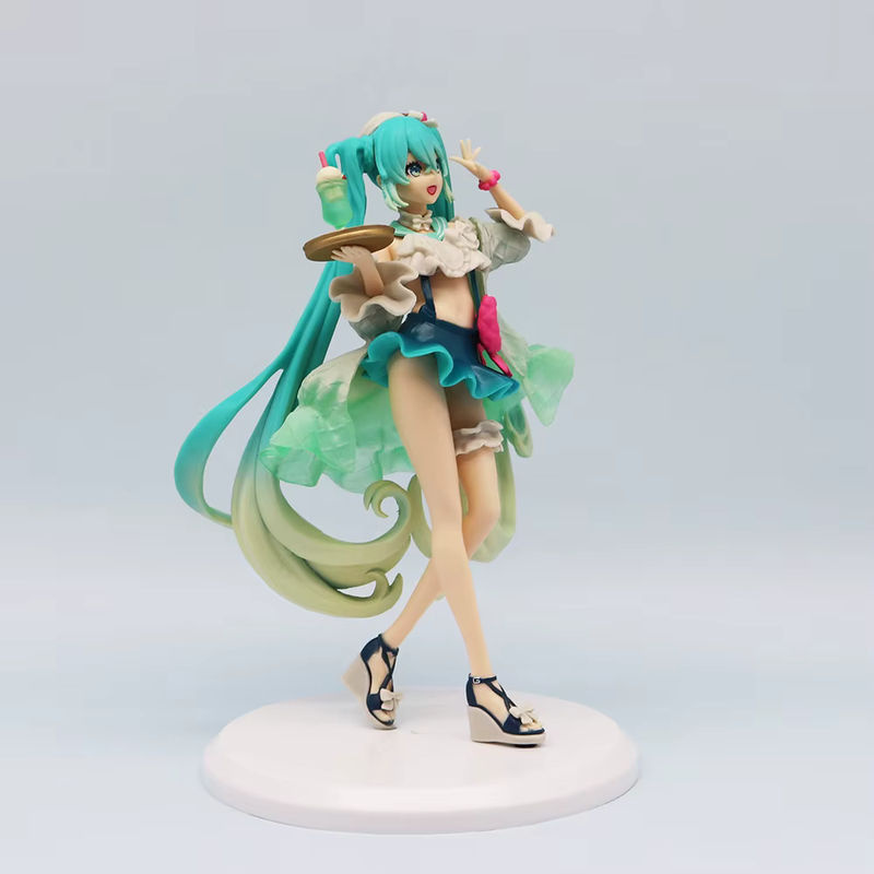 Bandai Hatsune Miku Anime Figur aus Kunststoff, mehrfarbig, Höhe: 18 cm - Bild 2