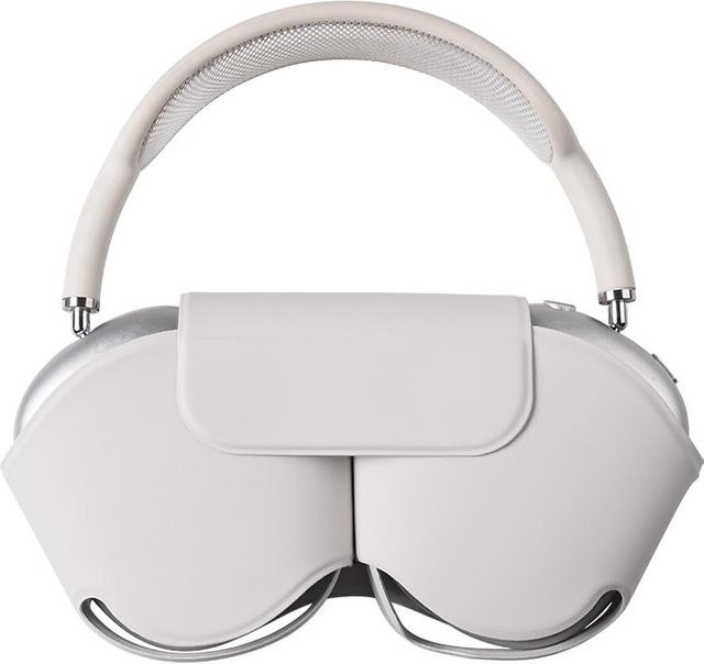 Apple AirPods Max Schutzhülle aus Leder in Weiß - Bild 1