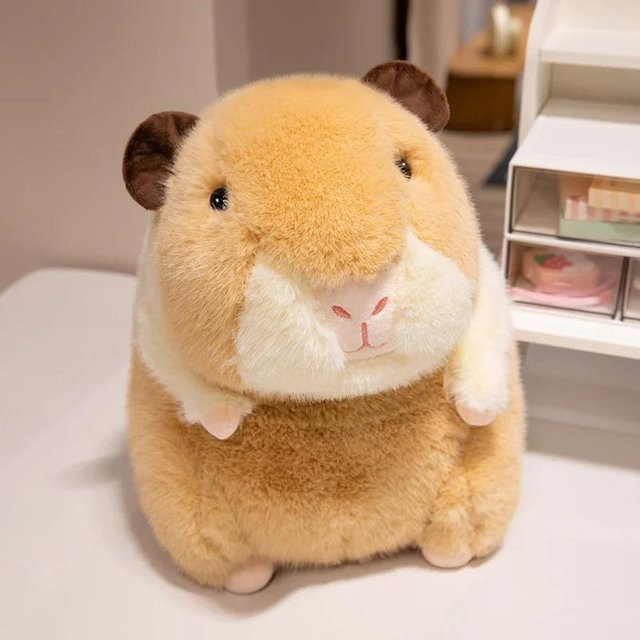 Yiran toy Meerschweinchen Plüschtier Puppe khaki ab 3–6 Jahren - Bild 1