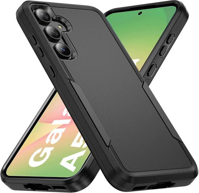 Stoßfeste Handyhülle für Samsung Galaxy A56 A55 A36 A26 A16 A54 A35 A15 A53 A52 5G in Schwarz - Bild 1