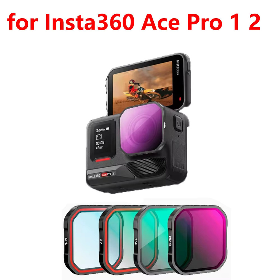 Insta360 Objektivfilter Set für Ace Pro 1 und Ace Pro 2 mit ND16/32/64 UV und CPL Filtern für Action Cameras - Bild 7