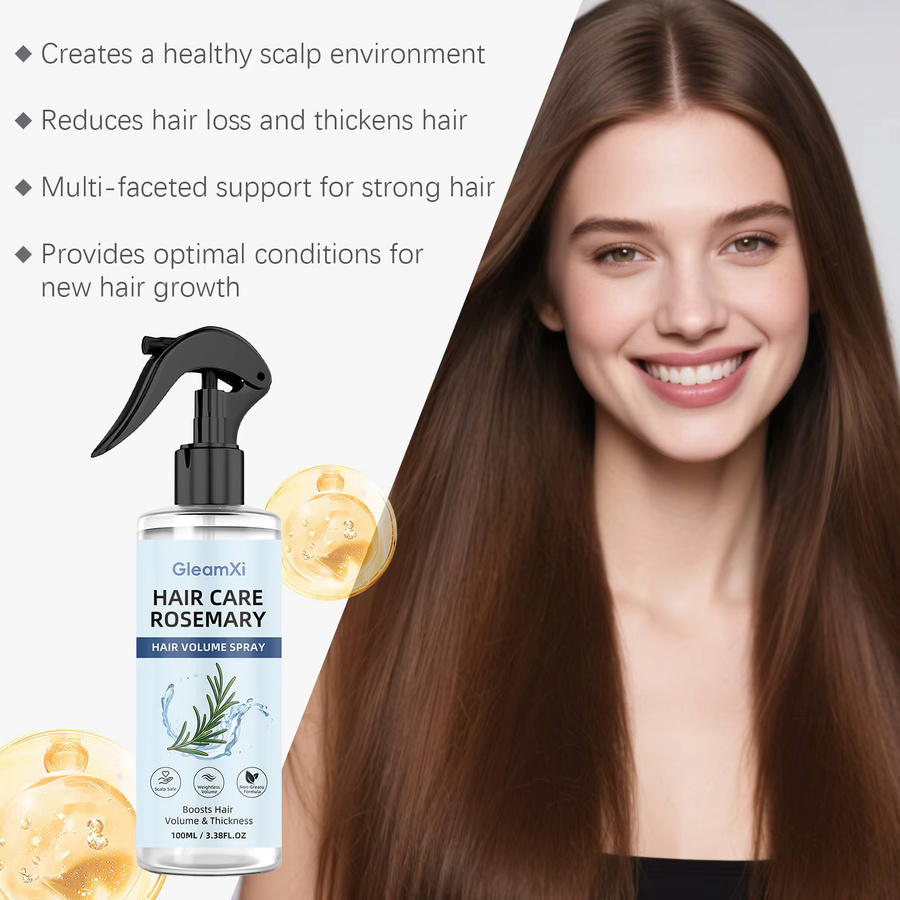 Gleamxi Rosmarin-Haarspray, 100 ml, für fettiges Haar - Bild 5