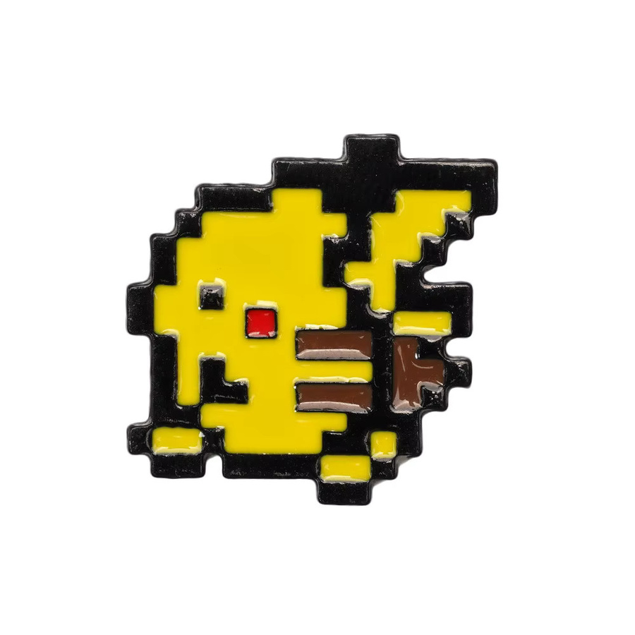 Potdemiel Brosche, Metall, Pikachu Emaille Pins, Bunt - Bild 3