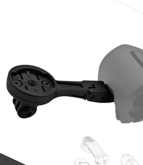 Syncros CNC Aluminium Fahrradcomputer-Halterung in Schwarz für Garmin, Wahoo, Giant und Bryton GPS, passend für SCOTT SYNCROS ADDICT RR IC/FOIL AERO 1.5 Vorbau - Bild 2