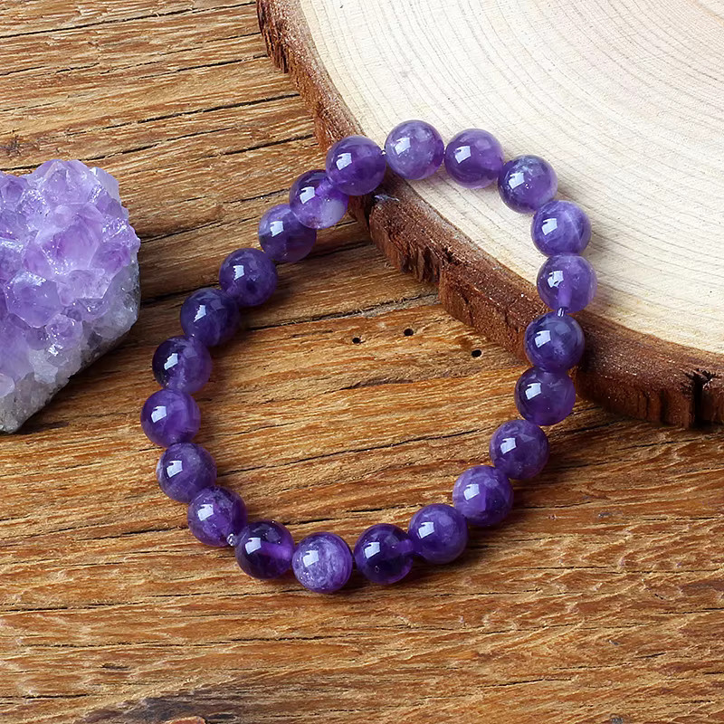 EmbraceNature Armband, Amethyst, Naturstein, Perlen, Damen - Bild 4