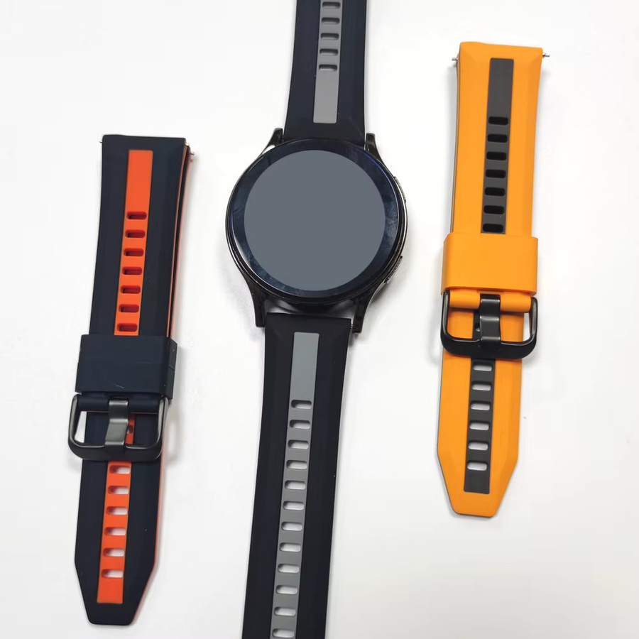 Uhrenarmband Silikon, 22 mm, Unisex - Bild 4