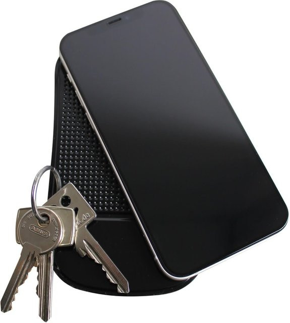 Vivanco Dashboard Assistant Anti-Rutschmatte für Smartphones bis 6.7 Zoll in Schwarz - Bild 1