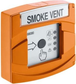 GEZE RWA-Taster FTF4A Technischer Melder in Orange VdS-zertifiziert - Bild 1
