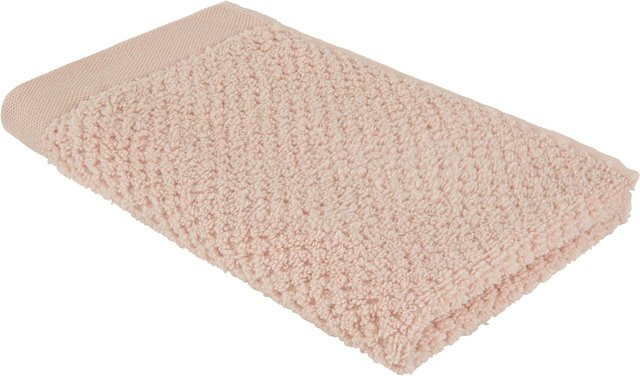 Modern Living Gästetuch Luise aus Baumwolle in Rosa, Breite: 30 cm, Höhe: 50 cm - Bild 1