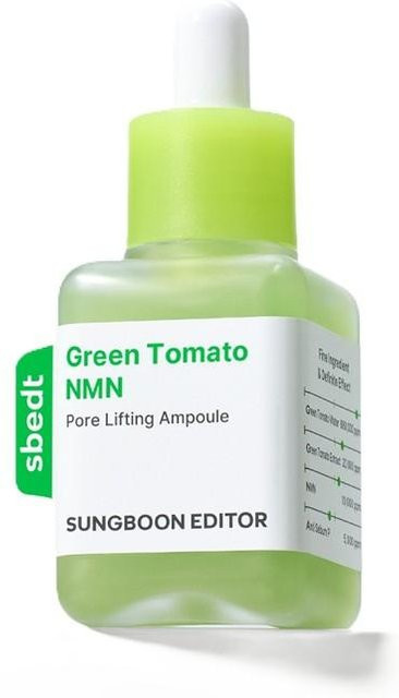 SUNGBOON EDITOR Grüne Tomate NMN Porenlifting Ampoule, 40 ml, Niacinamid - Bild 1