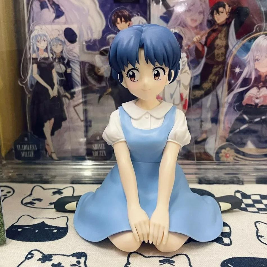Bandai Ranma 1/2 Akane Tendo Sitzende Figur Anime Statue - Bild 2