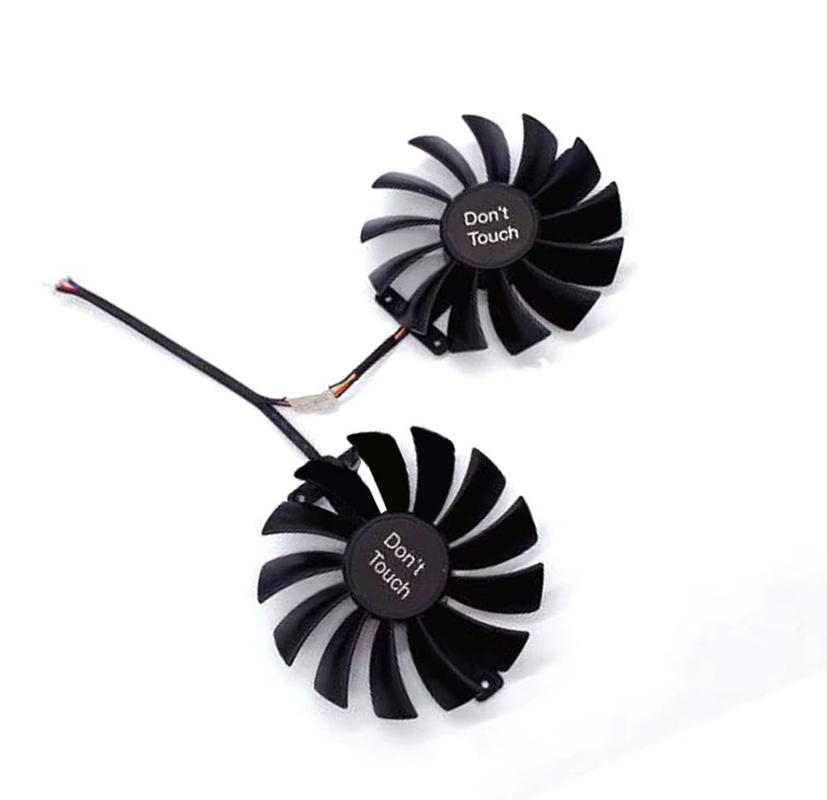 Chaapion CF9015H12D DC12V Lüfter Set, Schwarz, 2er Pack - Bild 2