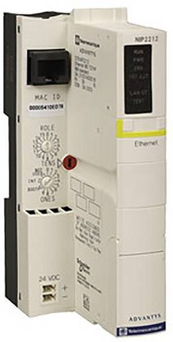Schneider Electric STBNIP2212 Erweiterungsmodul mit Ethernet/LAN in Weiß - Bild 1