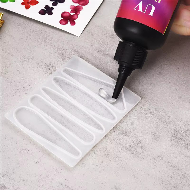 UV Harz Kleber Transparent Schnelltrocknendes Resin für Angeln, Fliegenbinden und DIY Schmuck-Zubehör - Bild 4