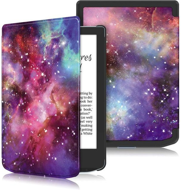 Hoejse Smart Cover Klapphülle aus PU Leder für Pocketbook Verse Pro 6 Zoll in Multicolour - Bild 1
