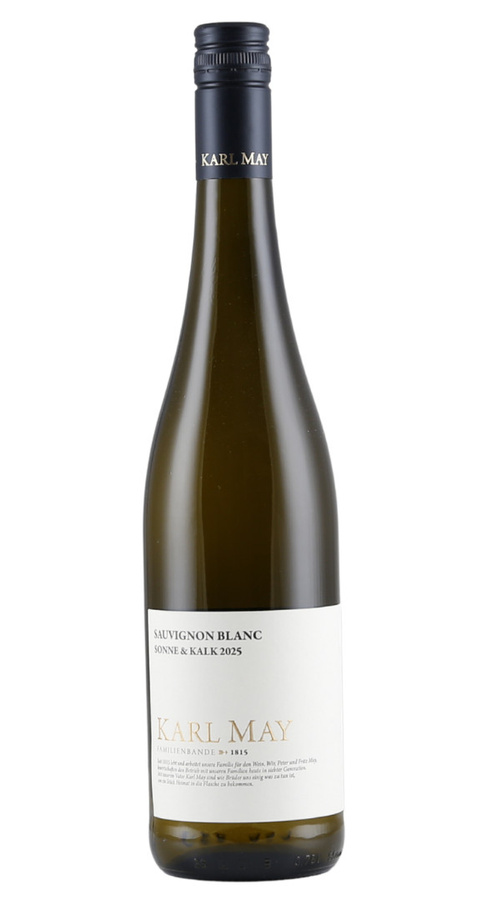 Karl May Sonne & Kalk, Sauvignon Blanc, trocken, Weißwein, 2025, 0,75 l - Bild 2