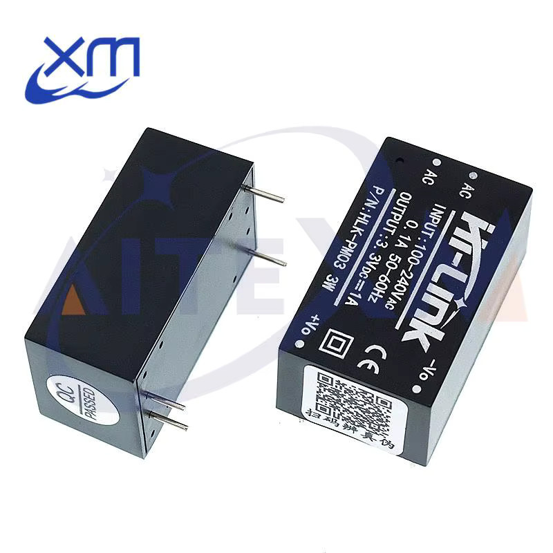 HLK-PM01 HLK-PM03 HLK-PM12 HLK-5M05 Mini-Stromversorgungsmodul AC-DC 220 V auf 5 V/3,3 V/12 V für intelligente Haushaltsschalter in Schwarz - Bild 3