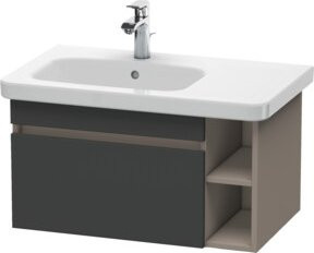 Duravit Waschtischunterschrank DuraStyle in Grau Matt, B: 73 cm, T: 44,8 cm - Bild 1