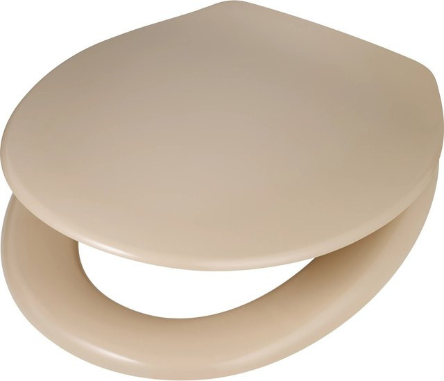 baliv WC-Sitz Belida aus Duroplast in Beige, oval mit Schraubbefestigung - Bild 1