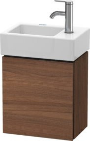 Duravit L-Cube Waschtischunterschrank wandhängend, Farbe Nussbaum Natur, B/T/H: 36,4 x 24,1 x 40 cm - Bild 1
